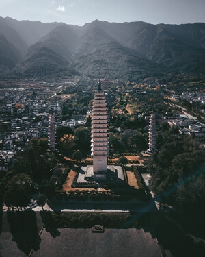 我的2019-旅行-光影-大理-洱海 图片素材