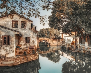 旅行-周庄-苏州-江南-古镇 图片素材