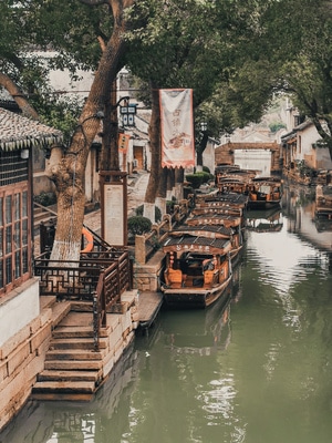 江南-旅行-苏州-甪直-古镇 图片素材