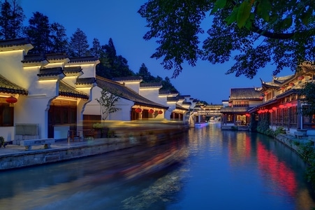 旅行-风光-城市-夜景-南京 图片素材