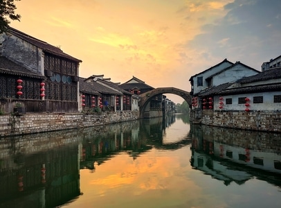 湖州-南浔-古镇-旅行-江南 图片素材