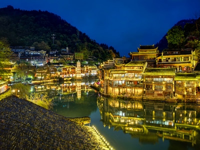 风光-旅行-古镇-凤凰古城-湘西 图片素材
