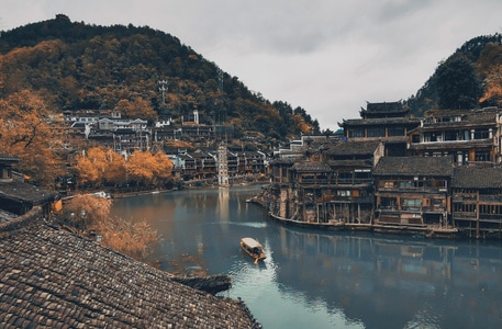 风光-旅行-古镇-凤凰古城-湘西 图片素材
