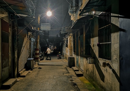 南京-旅行-纪实-夏夜-城市 图片素材