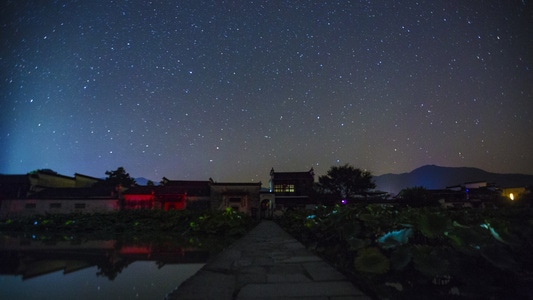 自然-风光-旅行-星空-夜空 图片素材