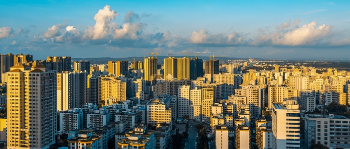 城市天际线-风光-城市-青橙-建筑 图片素材