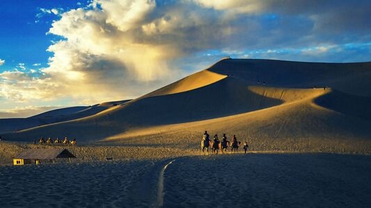 沙漠-旅行-风光-素材-高清 图片素材
