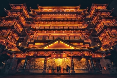 70周年摄影大赛-70周年城市-色彩-线条-夜景 图片素材