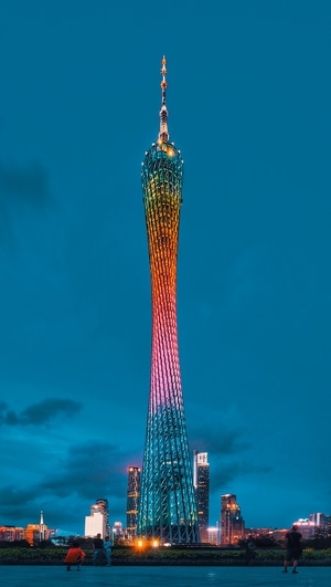 70周年摄影大赛-70周年城市-珠江新城-cbd-色彩 图片素材