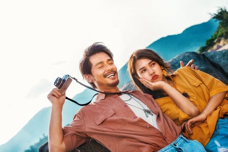 旅拍婚纱-人像-我的2019-情侣-男性 图片素材