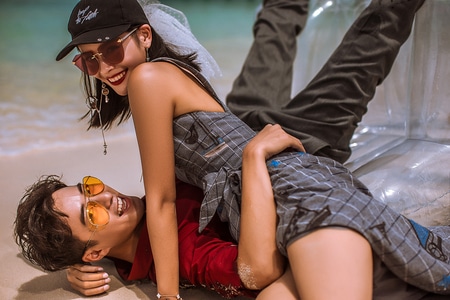 旅拍婚纱-人像-美女-女性-女人 图片素材