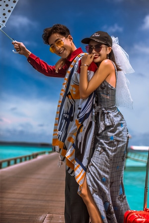 旅拍婚纱-人像-美女-女性-女人 图片素材