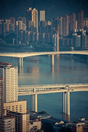 建筑-城市-安静-发展-桥 图片素材