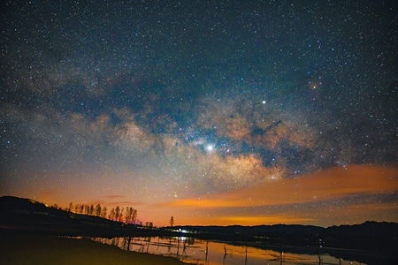 行摄天下-山川秀美-夜空-风光-风景 图片素材