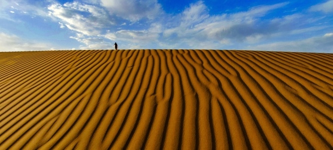 风光-旅行-乌兰布和沙漠-阿拉善盟-手机 图片素材