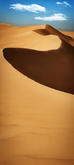 沙漠-沙丘-乌兰布和沙漠-手机-穿越之门 图片素材