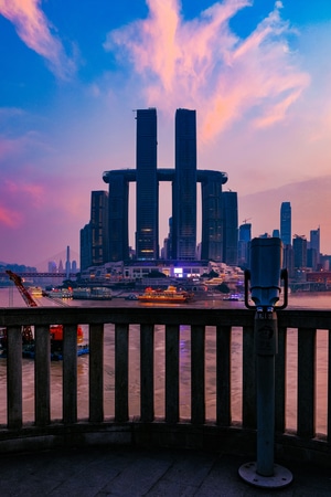 看你的城市-旅行-风光-重庆-来福士 图片素材