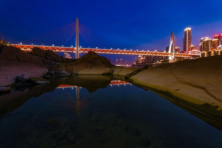 在路上-山城-雾都-重庆-夜景 图片素材