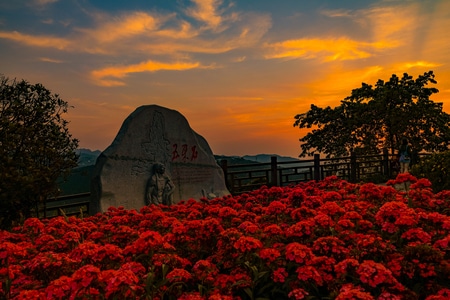 晚霞-风光-旅行-公园-风景 图片素材