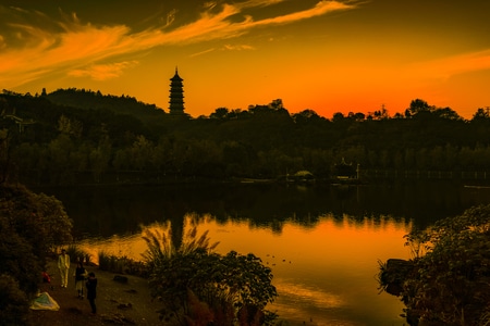 风光-旅行-重庆-园博园-风景 图片素材