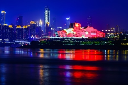 风光-旅行-夜景-大剧院-7日打卡挑战 图片素材