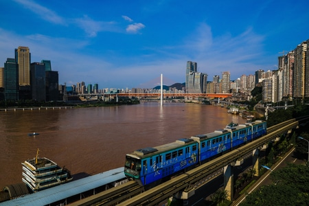 旅行-风光-轨道-重庆-轨道 图片素材