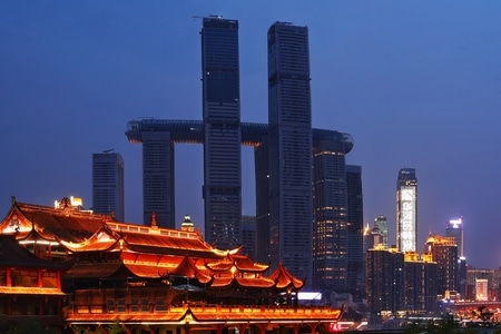 建筑-地标-夜景-建筑-高楼 图片素材