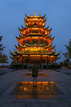 我要上封面-夜色-夜景-山城-桥都 图片素材