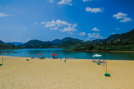沙滩-重庆-风光-旅行-风景 图片素材