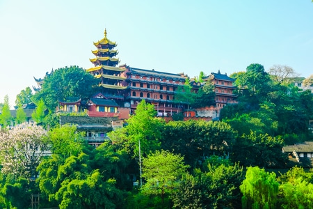 雾都-山城-桥都-旅行-重庆 图片素材