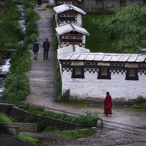 人文-旅行-甘南-郎木寺-风景 图片素材
