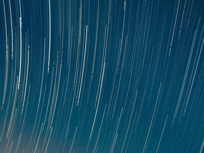 星空-深夜-星轨-风景-星轨 图片素材