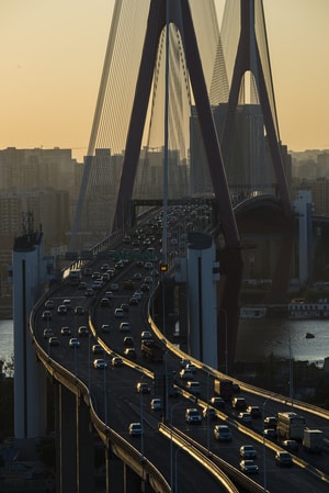 桥-金色-建筑-都市-桥 图片素材