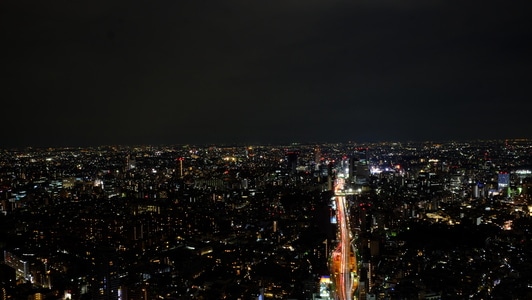 夜景-东京-日本-城市-富士 图片素材