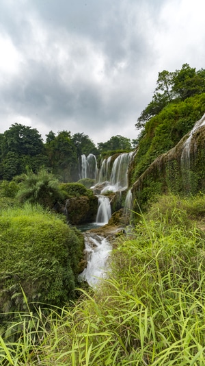 溪水-山间-山水-风景-风景 图片素材