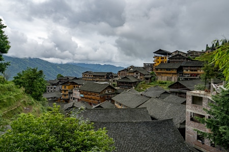 壮寨-广西-梯田-风光-旅行 图片素材