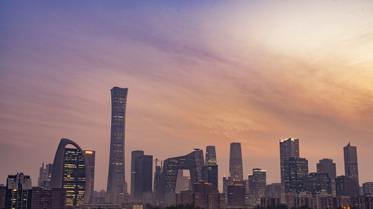 我的2019-城市-夜空-蓝-北京 图片素材