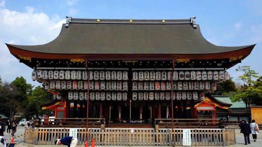 日本-奈良-寺庙-公园-春日大社 图片素材