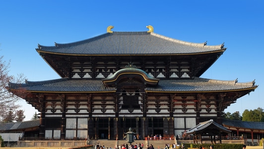 奈良-日本-寺庙-建筑-房屋 图片素材