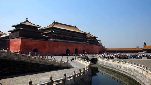 故宫-公园-北京-屋脊-旅拍 图片素材