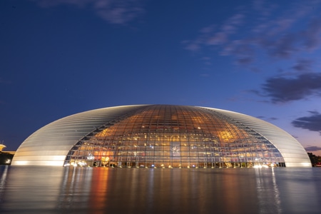 70周年风光-70周年摄影大赛-北京-国家大剧院-建筑 图片素材