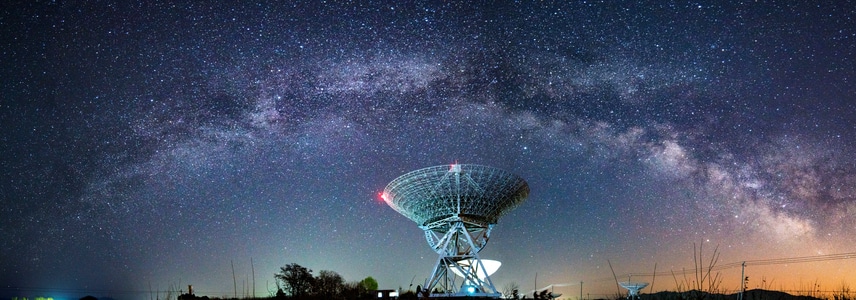 银河-三体-银拱-星空-雷达峰 图片素材
