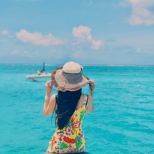 人像-旅行-塞班-美女-女人 图片素材