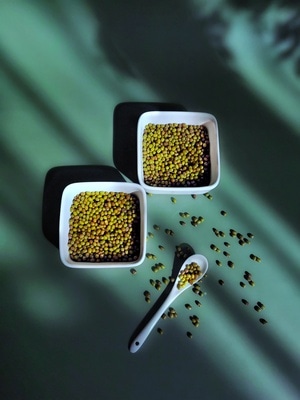 食材-手机-静物-绿豆-食材 图片素材