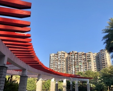 对称美-深圳市-户外-城市建设-建筑 图片素材