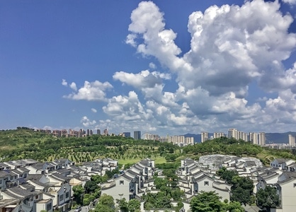 城市天际线-自然-风光-城市-建筑 图片素材