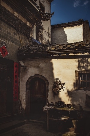 旅拍-皖南-乡村-民居-皖南 图片素材