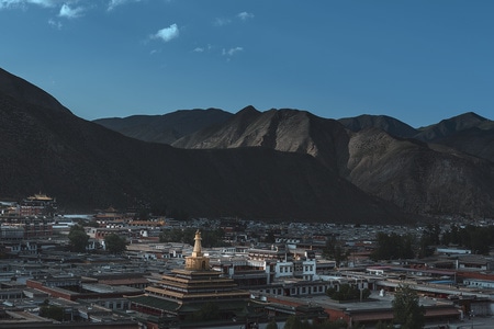 你好2020-旅行-甘南-夏河-风光 图片素材