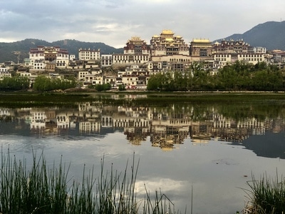 旅行-云南-人文景观-色彩-湖 图片素材