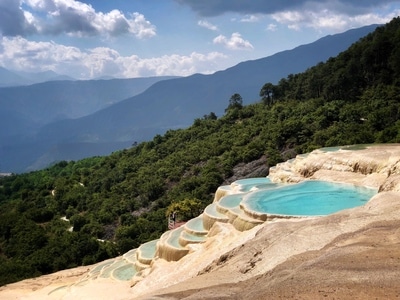旅行-云南-白水台-手机-风景 图片素材